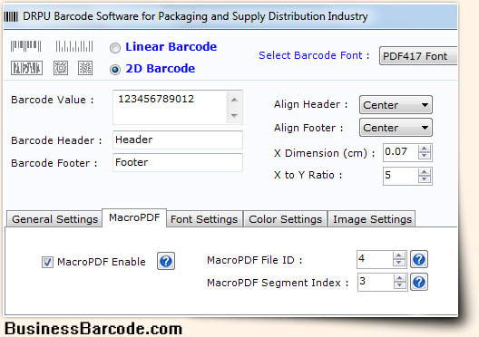 Packaging Barcode Labels software