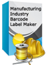 Manufacturing Industry Barcode Label Maker