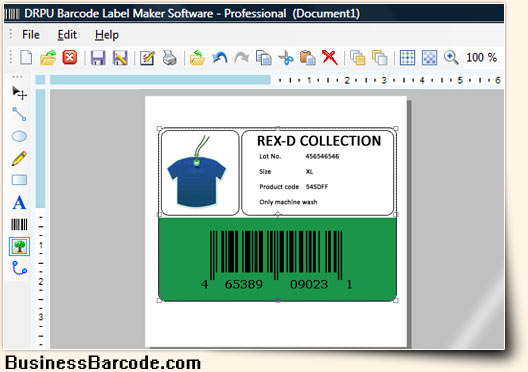 Professional Barcode Label Maker