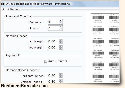 Professional Barcode Maker